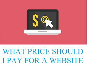 perfect price for a website, what should i pay for website dedign
